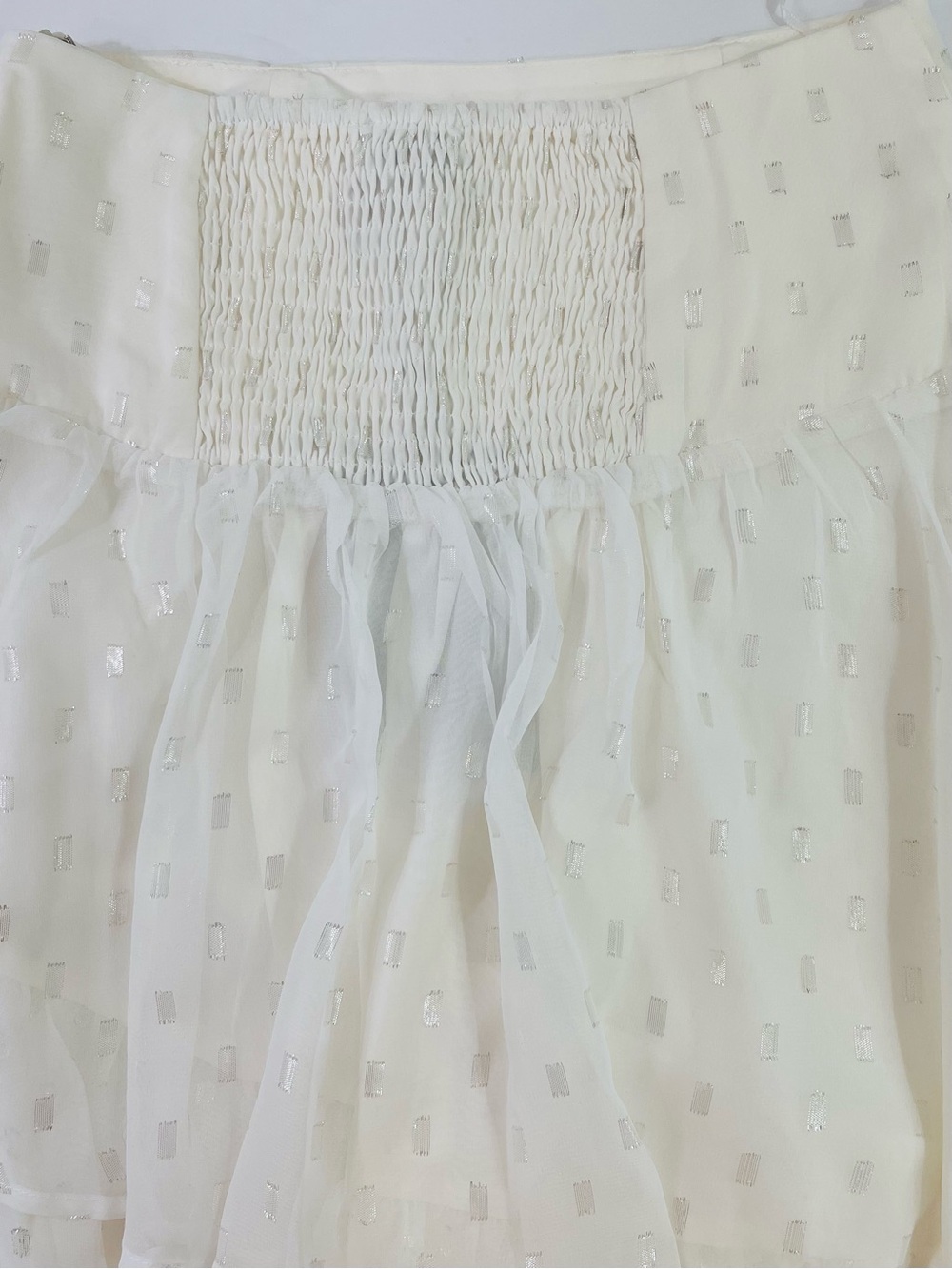 En Saison Cream Tiered Ruffle Maxi Skirt - Women - Picture 11 of 15